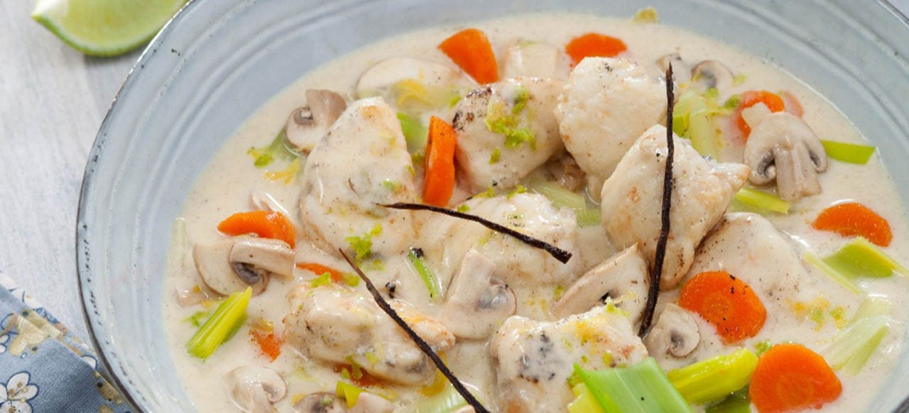 Blanquette de lotte à la vanille: une recette raffinée et savoureuse