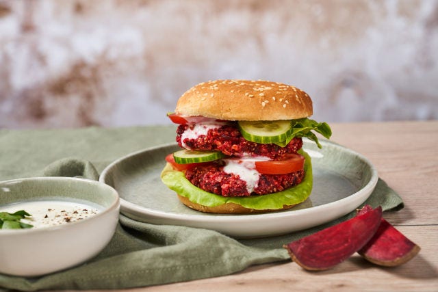 Steak de betterave : recette végétarienne facile