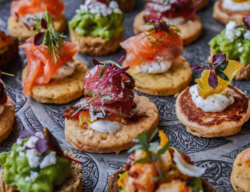 Canapés chics et festifs : Idées gourmandes pour l'apéritif