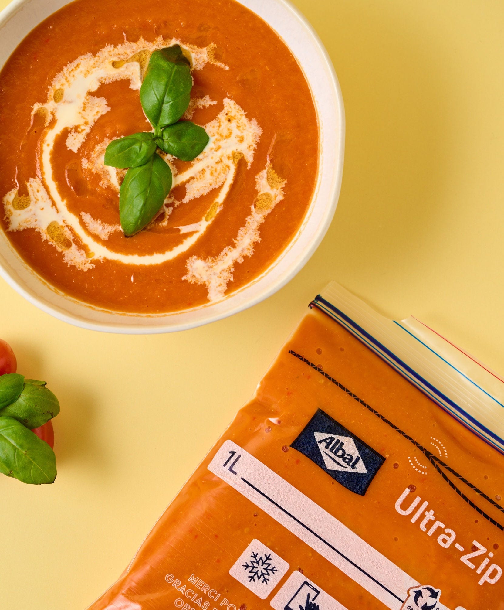 Recette de Soupes : Faciles à Cuisiner et à Congeler avec Albal®