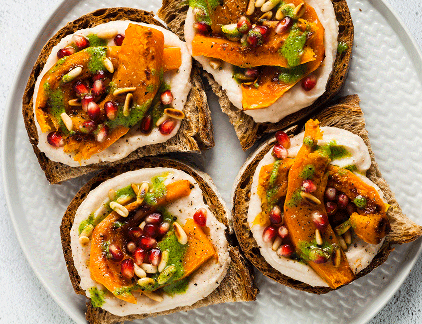 Tartines méditerranéennes gourmandes pour l’apéritif