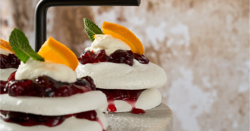 Meringue Maison aux Canneberges : Recette Facile