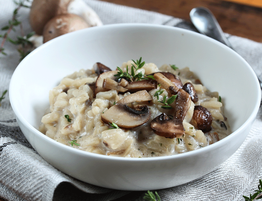 Risotto de Noël facile: recette antigaspi avec les restes de Noël