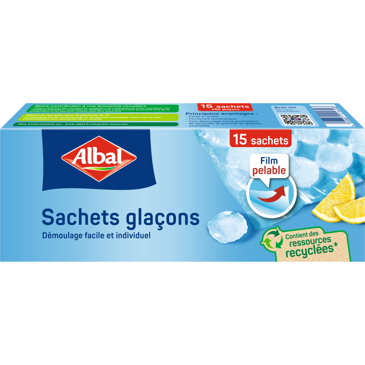Sachets glaçons