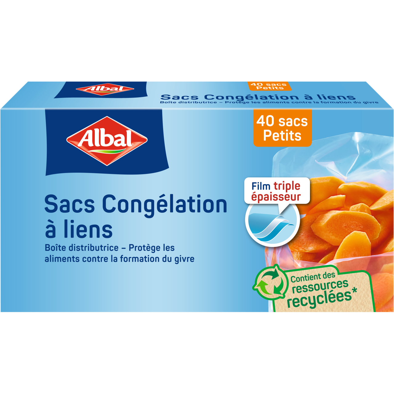 Sacs Congélation à liens