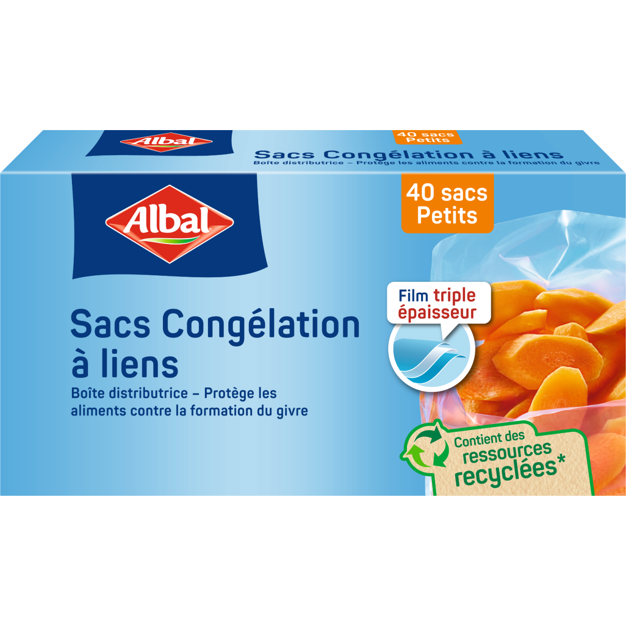 Sacs Congélation à liens