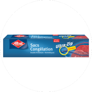 Les sacs congélation Ultra-Zip®