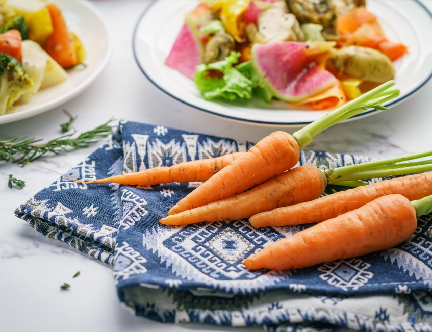 Préparer des carottes