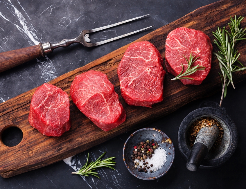 Viande crue