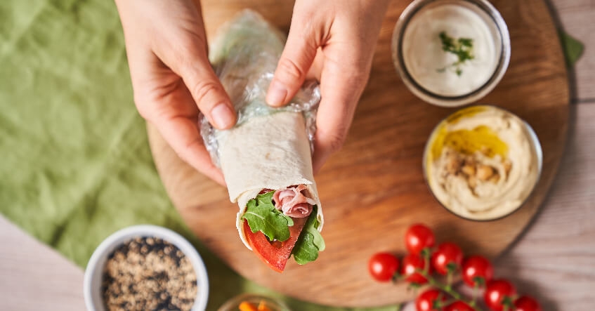 film alimentaire pour conserver les aliments wrap