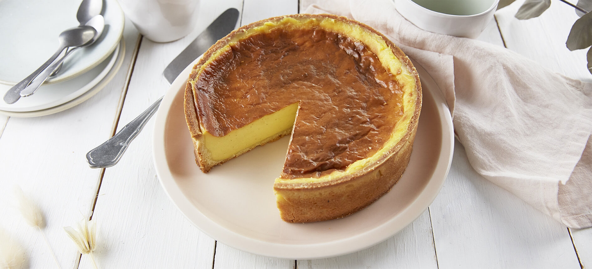 flan pâtissier fait maison pour 6 personnes