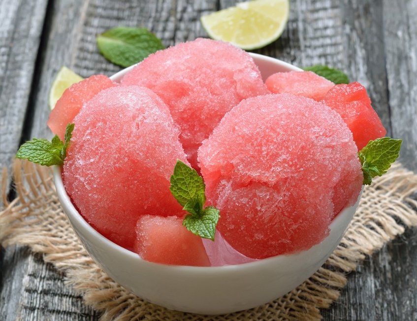 sorbets de fruits