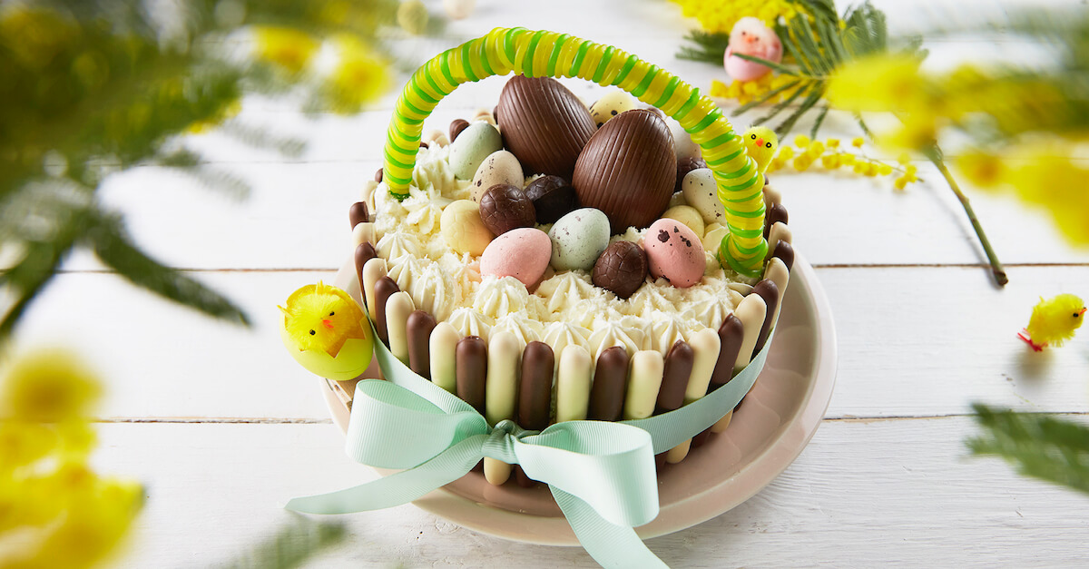 Recette Du Gateau Panier Åufs De Paques Albal